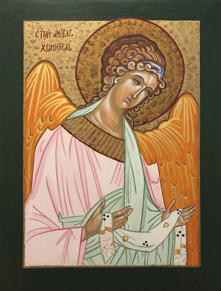 Icona “Angelo custode” (tavola 24×32)
