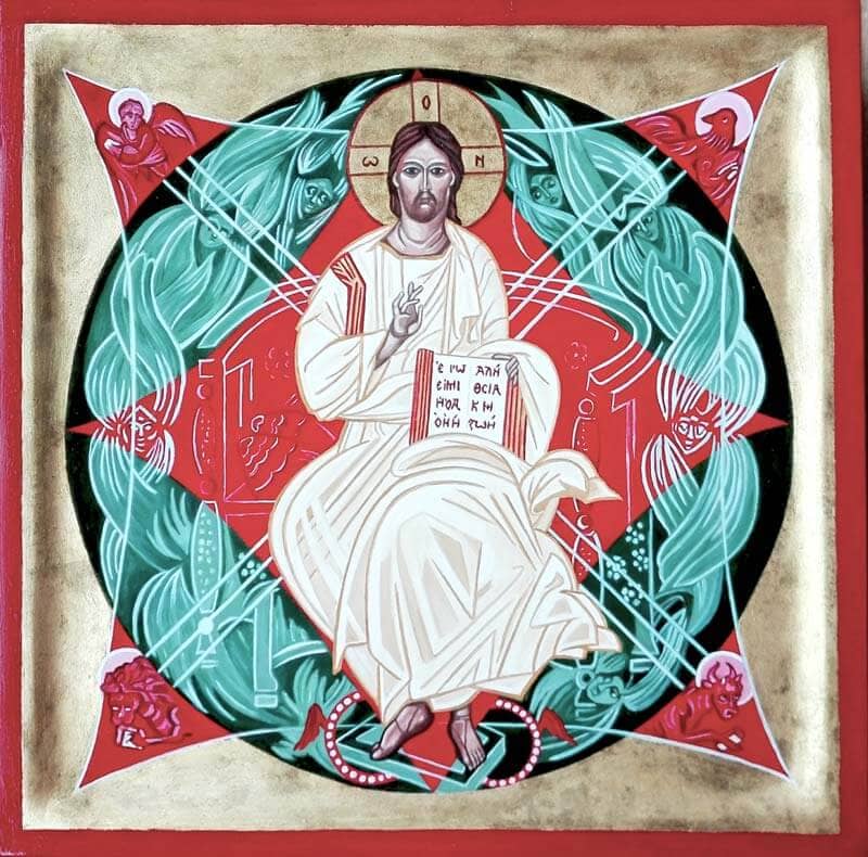 Cristo tra le potenze (tavola 29 x 29)