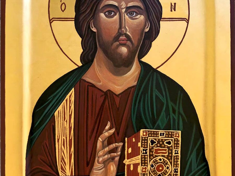 Icona “Cristo Pantocrator” (25,5×34)