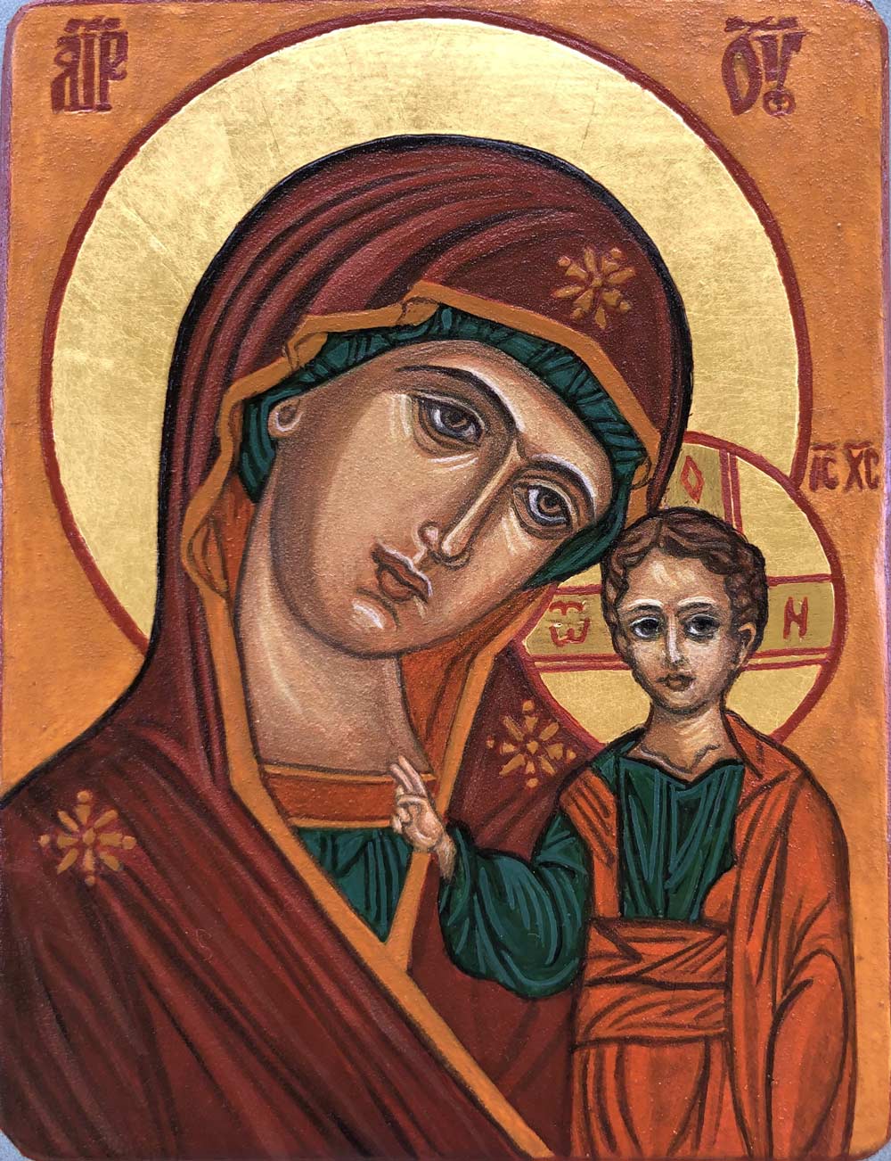 Icona della “Theotokos” (11×15)